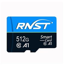 RNST 512GB Memory Card Micro SD TF RNST High Speed Flash Smartphone CLASS-10/U1/A1